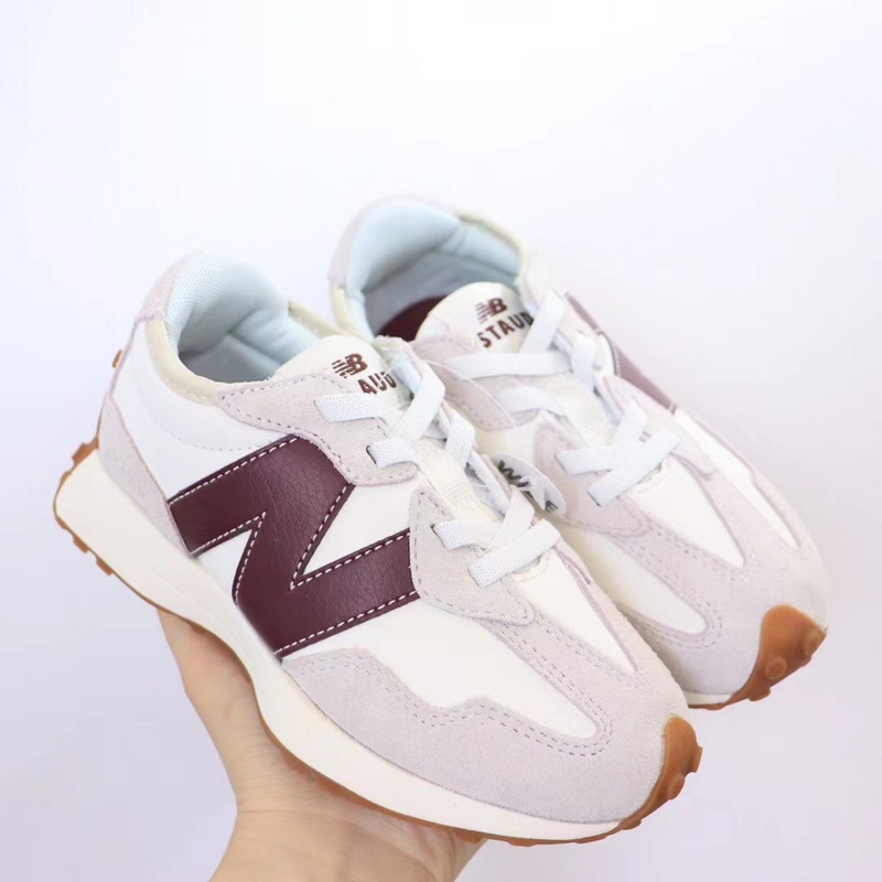 NB New Balen 327 Sports Shoes Parent-Child 26-44.5 _leather noodles_-91d98747